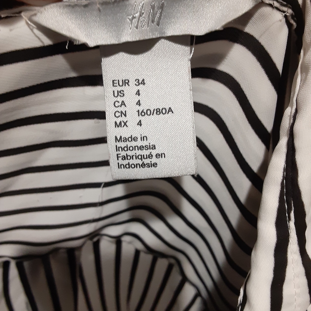 Silky Button Down Work Blouse - image 4